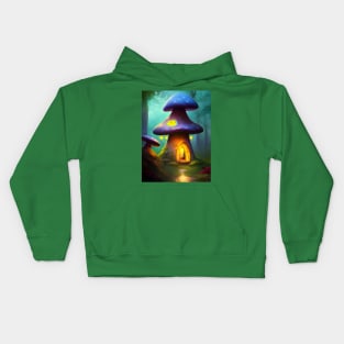 Enchanting Home for Sale (3) - Magic Mushroom House Kids Hoodie